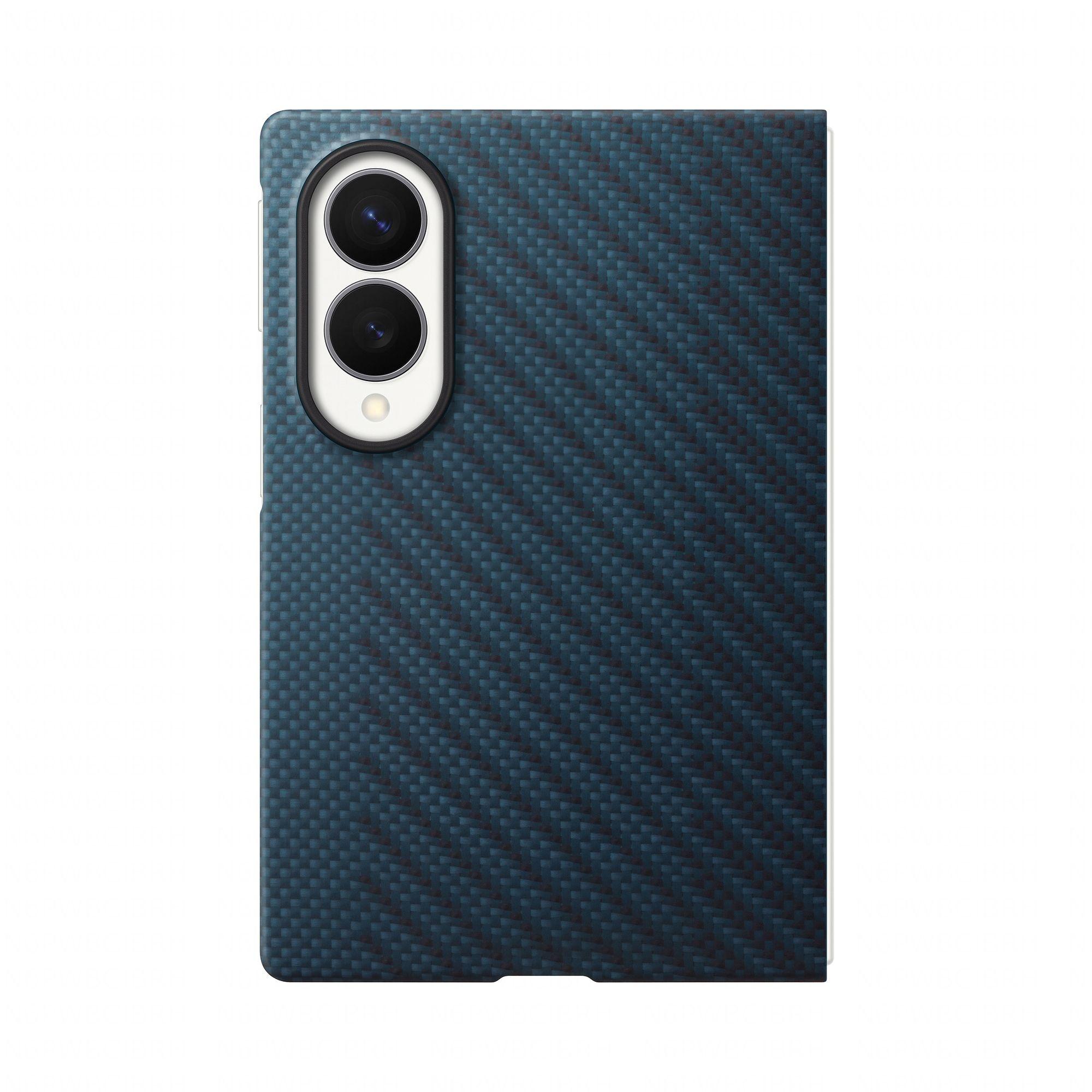 Capa Magnética SAMSUNG Carbon Magnet Case (Carbono - Azul), miniatura 2