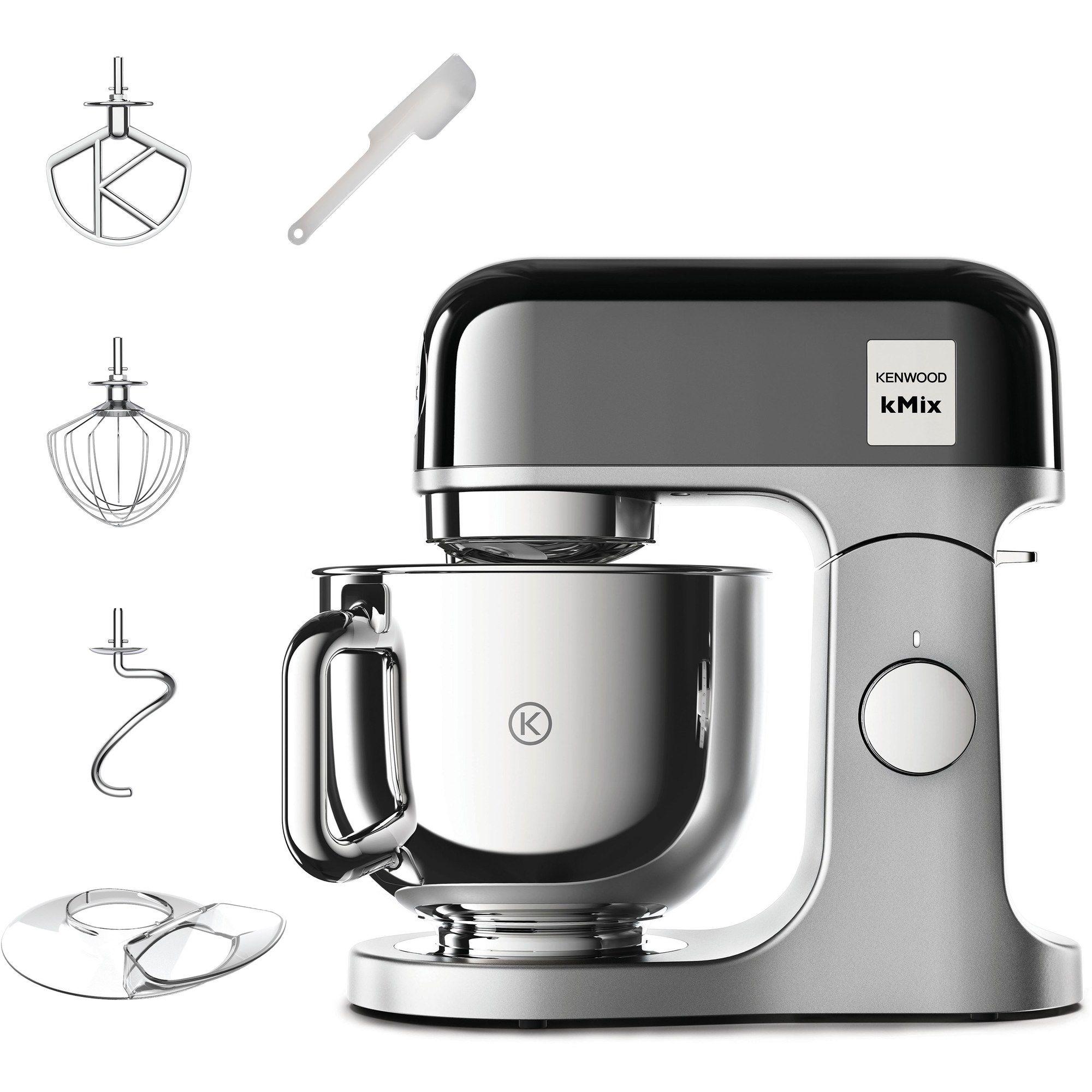 Batedeira KENWOOD kMix KMX760BC (Altura 35,5 cm - Preto/Cromado)
