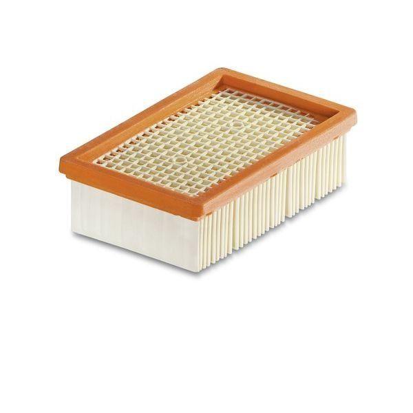 Filtro Plissado Plano para Aspirador KÄRCHER 2.863-005.0 (Bege e Laranja)