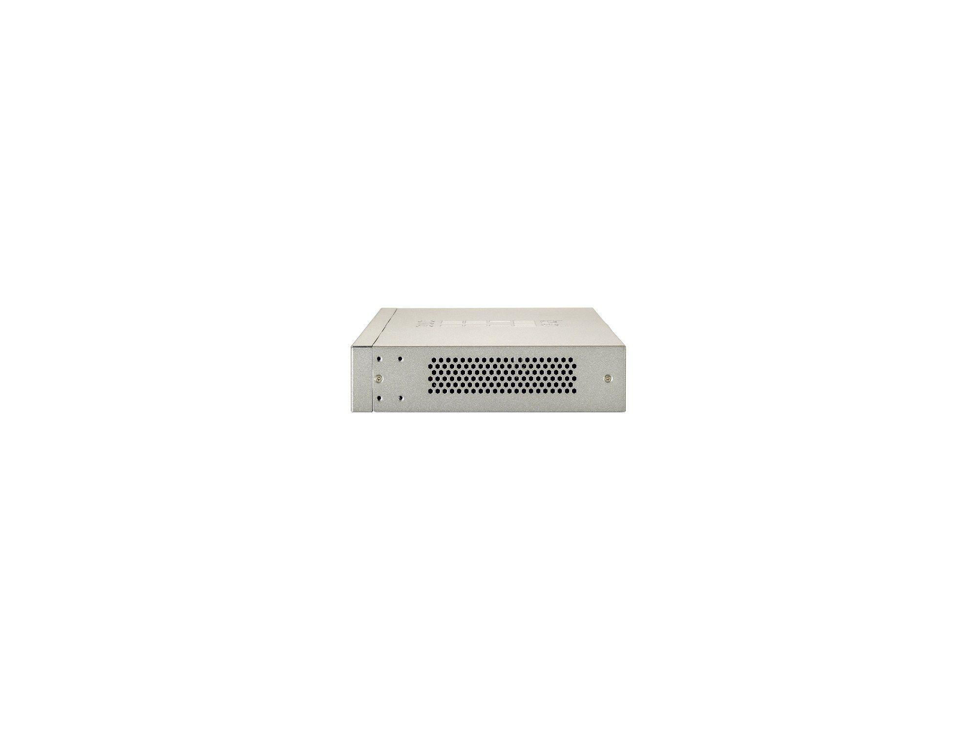 Switch LEVELONE GSW-1657 (Gigabit Ethernet - 10/100/1000 Mbps - 0,5 MB - Preto e Cinzento) — miniatura 4