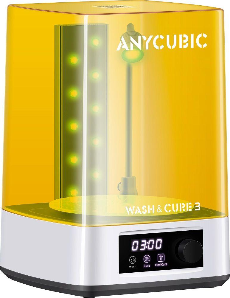 Máquina de Lavar e Curar ANYCUBIC Wash & Cure 3.0 (4 L - Dourado) — miniatura 3