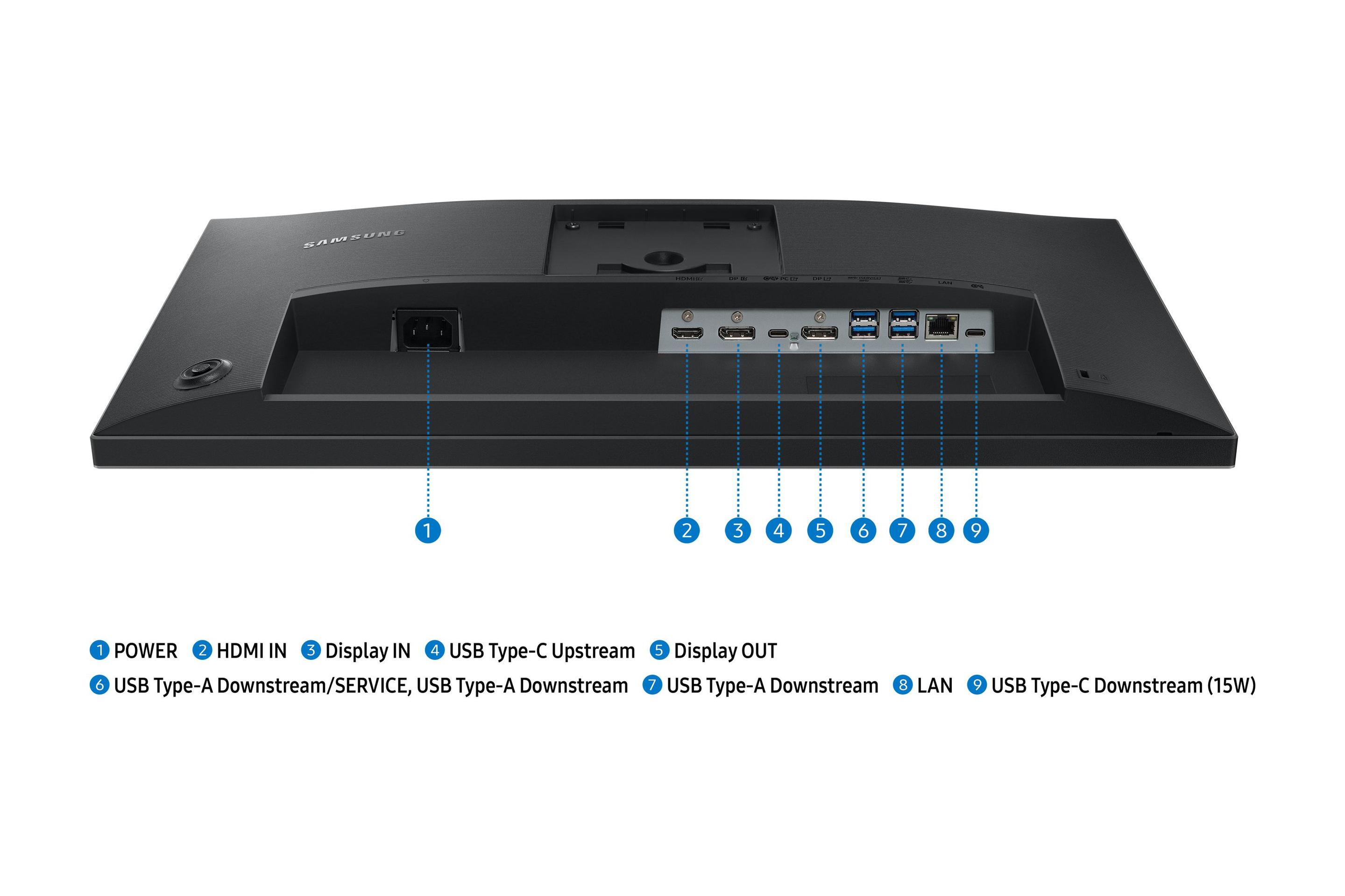 Monitor SAMSUNG S43UF (24" - IPS - 100 Hz - Preto) — miniatura 11