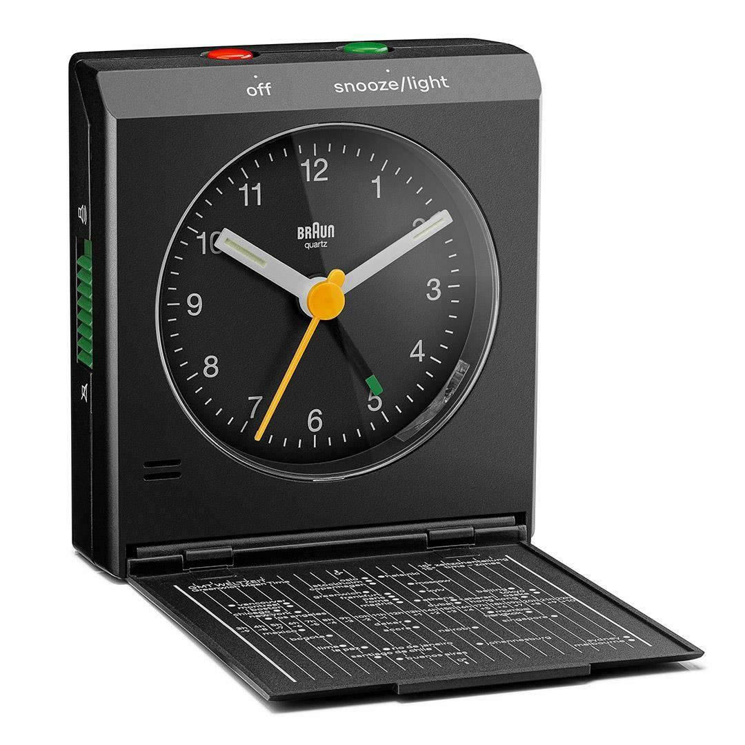 Relógio Despertador BRAUN BC05B (Preto)