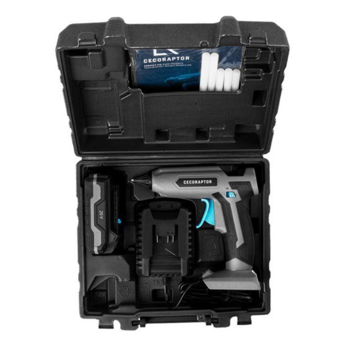 Pistola de Cola Quente CECOTEC CecoRaptor Perfect Fix 2020 Advance (20 V - Bateria recarregável - Preto e Cinza) — miniatura 2