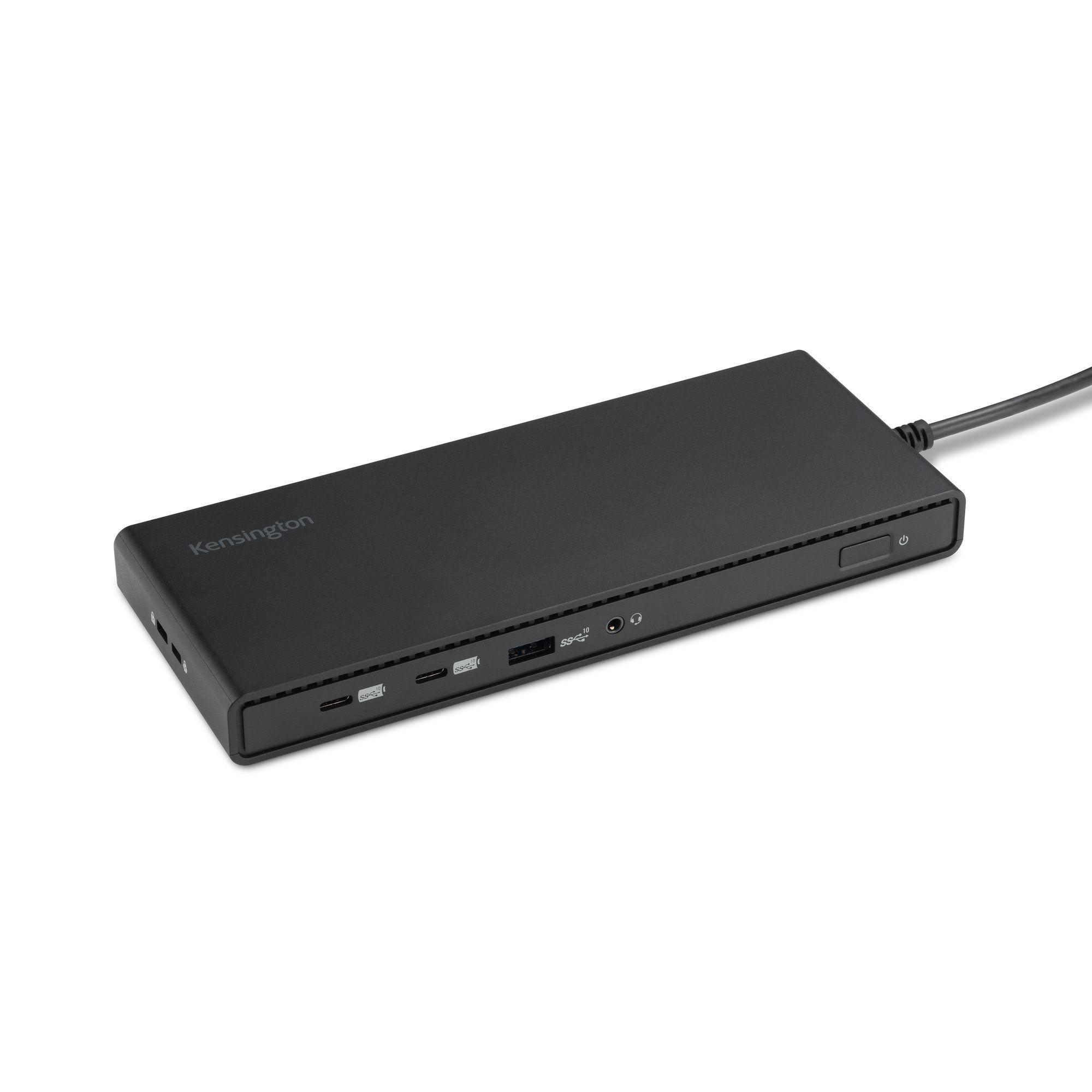 Base de Ancoragem USB-C KENSINGTON SD4842P EQ (Windows 10 ou superior - Preto)