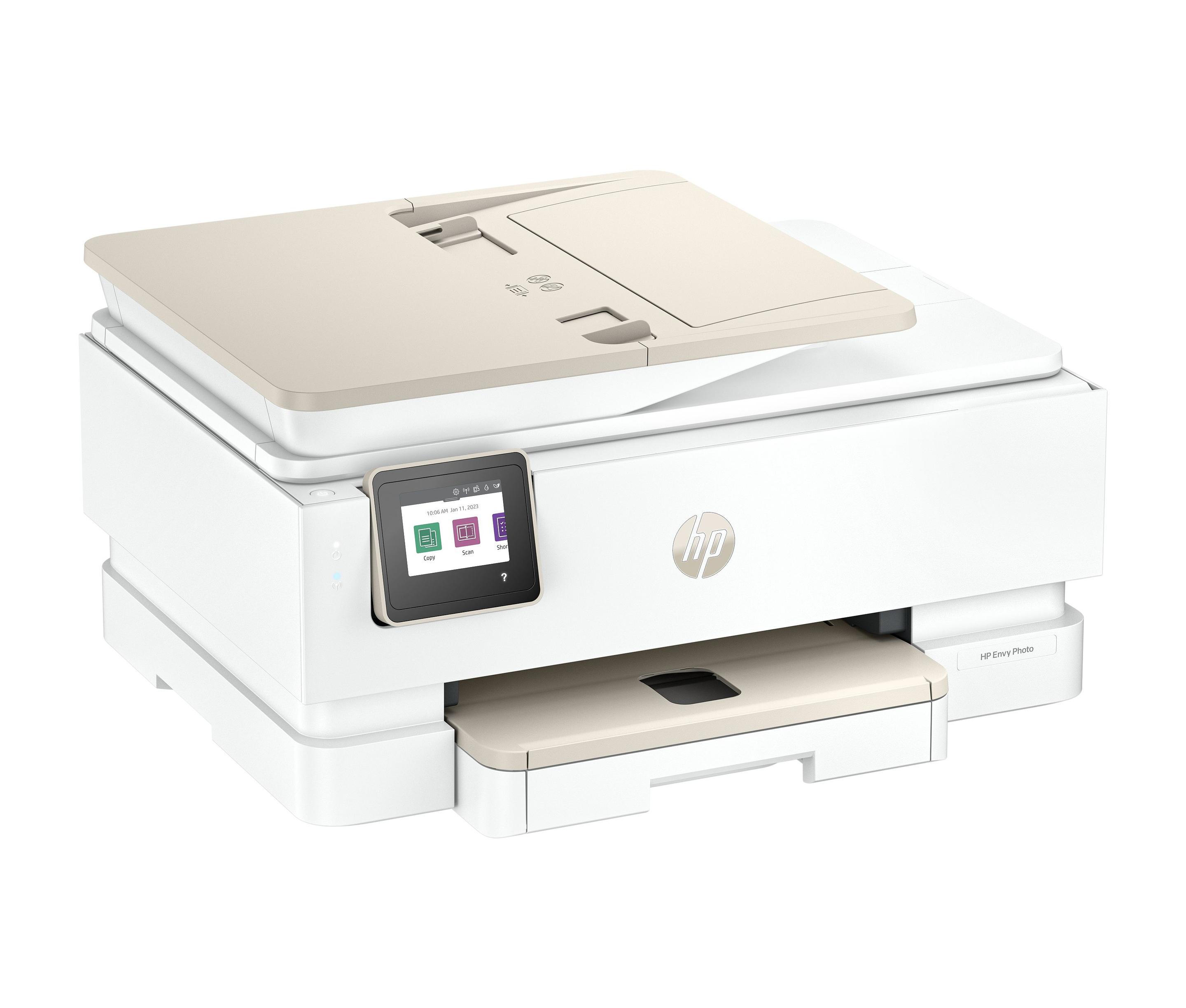 Impressora Multifunções HP Envy 7930 (A4 - Impressão a cores - AC - Branco e Bege), miniatura 2