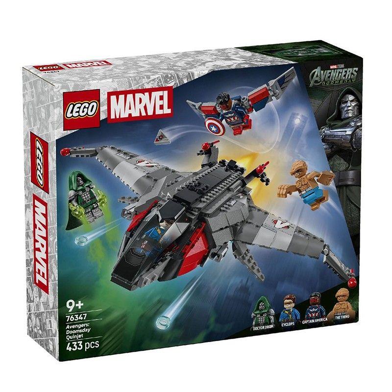 LEGO 76347 Marvel Super Heroes Avengers: Doomsday Quinjet (9+ anos - 433 peças) — miniatura 2