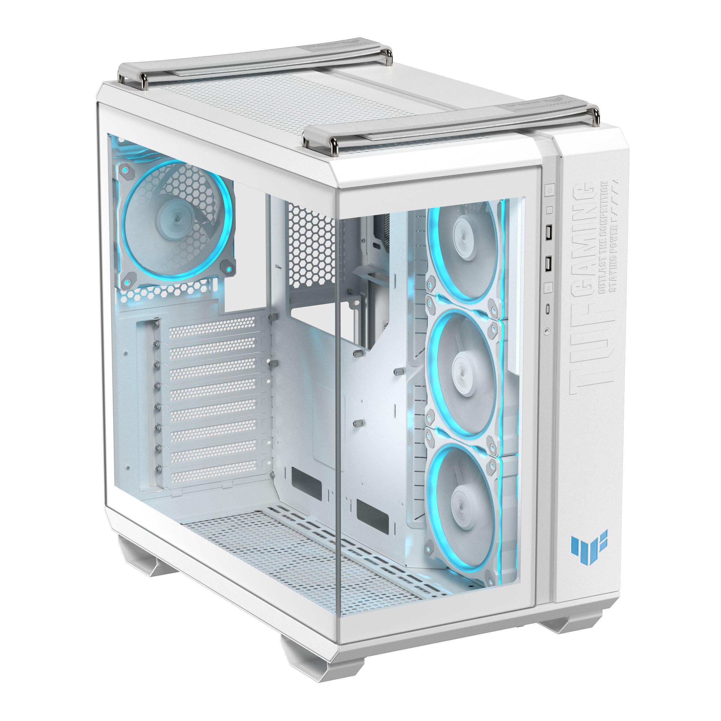 Caixa PC ASUS TUF Gaming GT502 Horizon TG ARGB (ATX, micro-ATX, Mini-ITX - Midi Tower - micro-ATX, Mini-ITX, ATX - Branco), miniatura 4