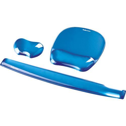 Tapete de Rato FELLOWES 9114120 (Gel, Plástico - 1,5 cm - Todos os ratos - Azul), miniatura 5