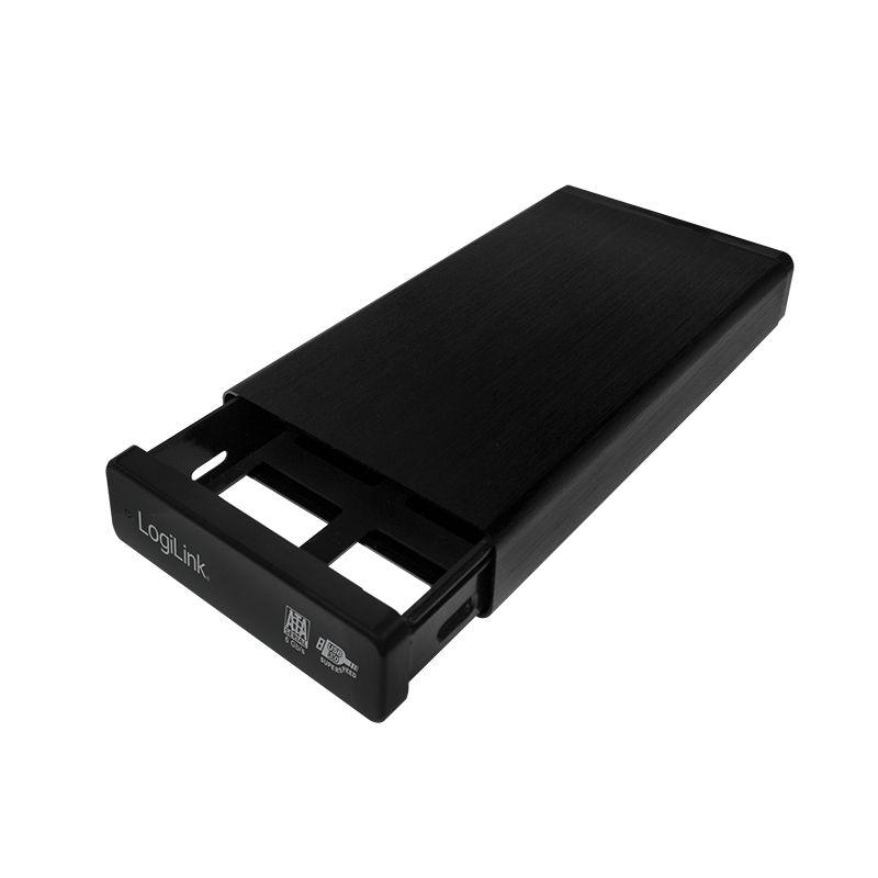 Caixa Externa para Disco Rígido LOGILINK UA0284 (3,5" - Preto), miniatura 2