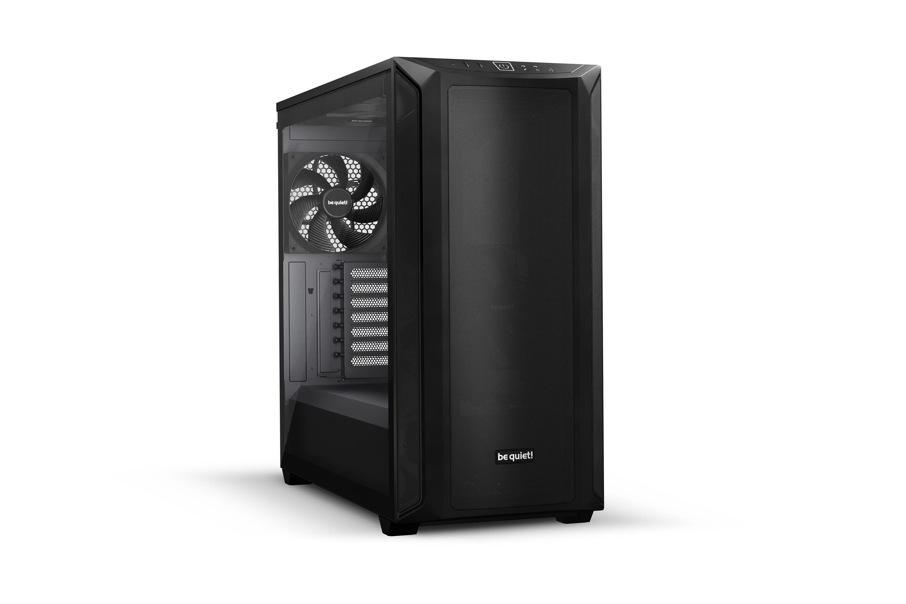 Caixa PC BE QUIET! Shadow Base 800 (ATX, EATX, micro ATX, Mini-ITX - Mid Tower - EATX, Mini-ITX, ATX, micro-ATX - Preto)