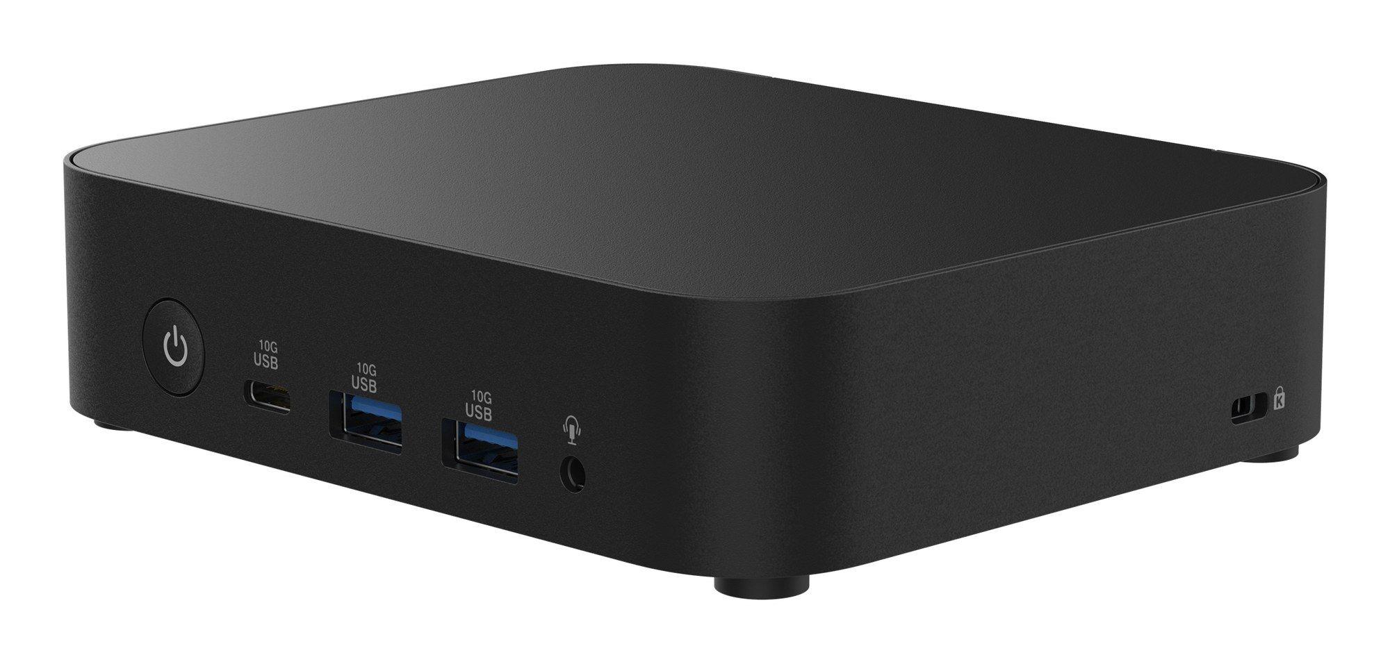 Mini PC Barebone ASUS NUC 14 Essential RNUC14MNK3500002 (Não incluído - Intel Core 3 - Intel UHD Graphics - Preto) — miniatura 3