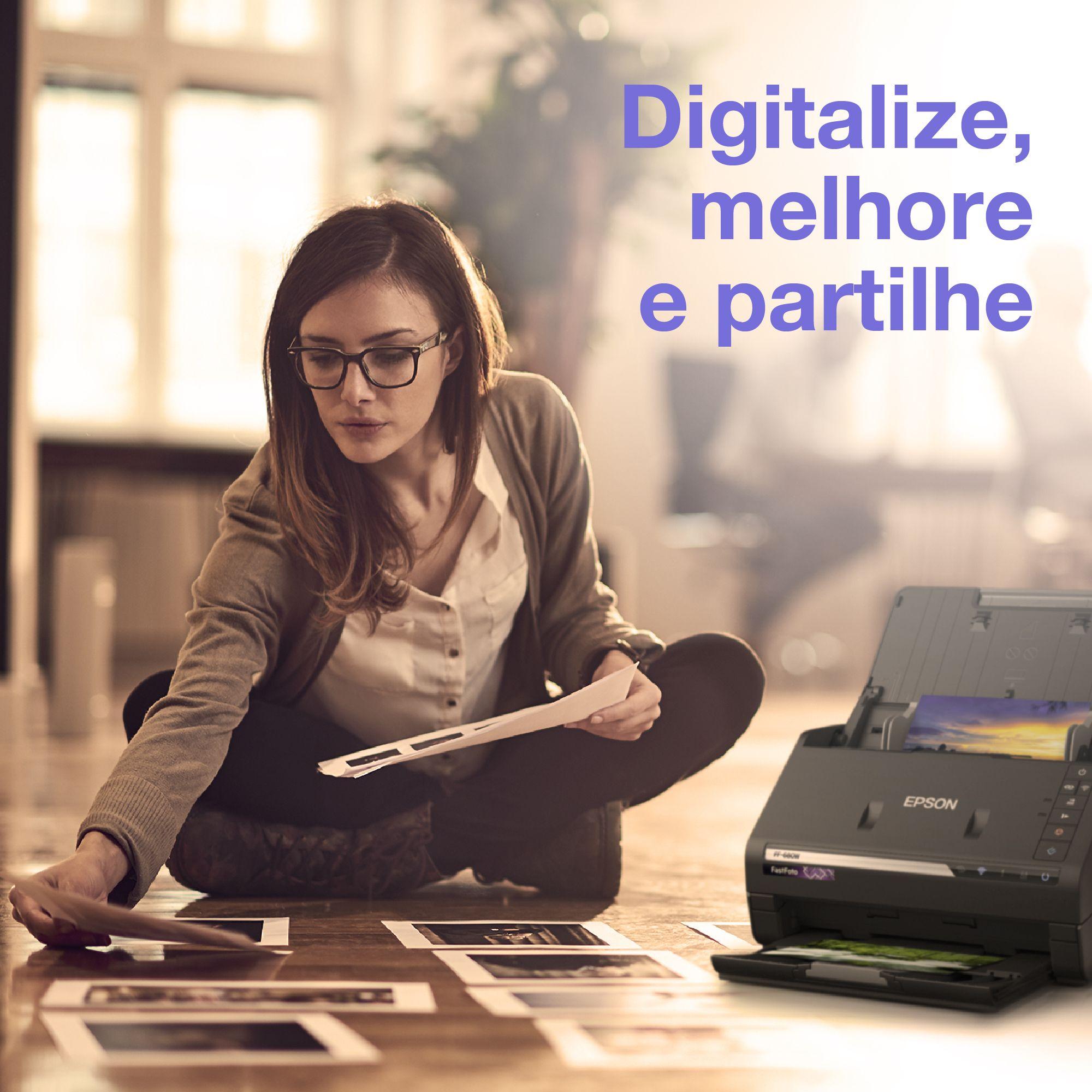 Digitalizador de Fotografias EPSON FastFoto FF-680W (USB 3.2 Gen 1; LAN sem fios - Preto), miniatura 4