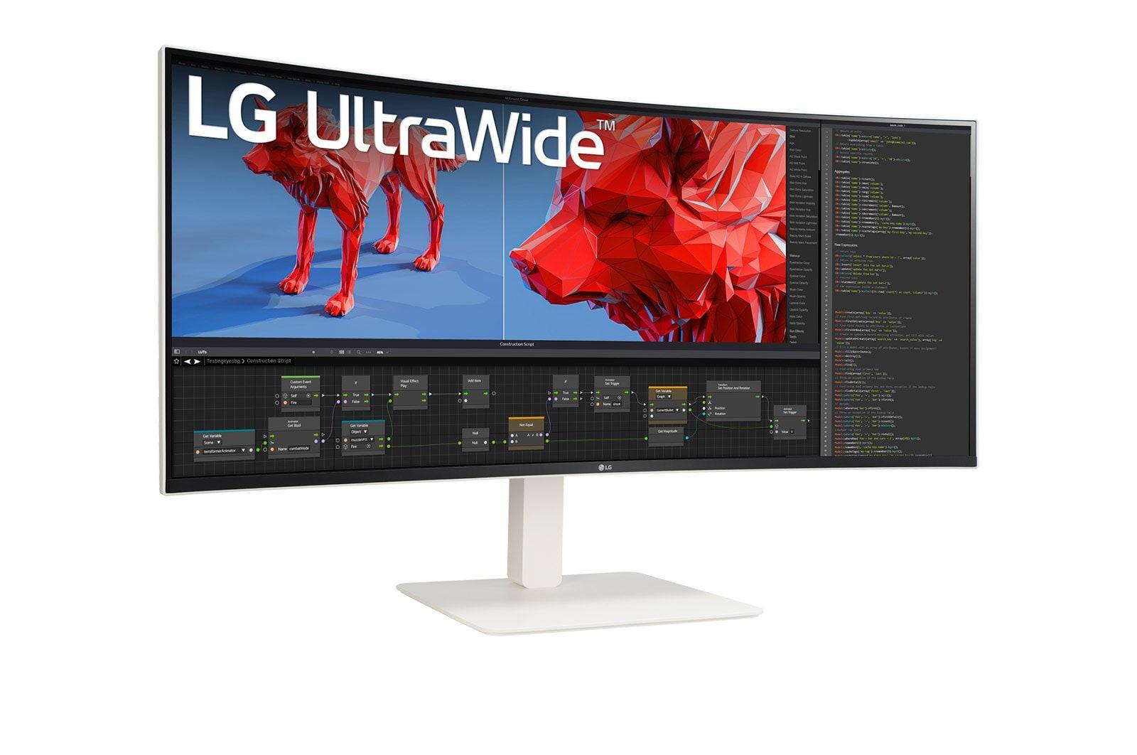Monitor LG 38BR85QC-W (38" - Nano IPS - 144 Hz - Branco), miniatura 3