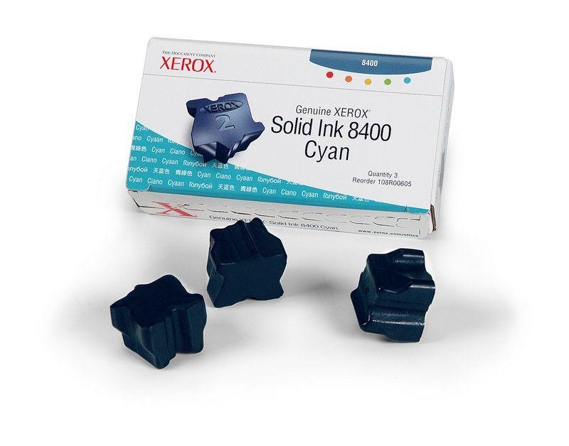 Tinta Sólida XEROX TEKTRONIX Phaser 8400 (3400 páginas - Ciano)