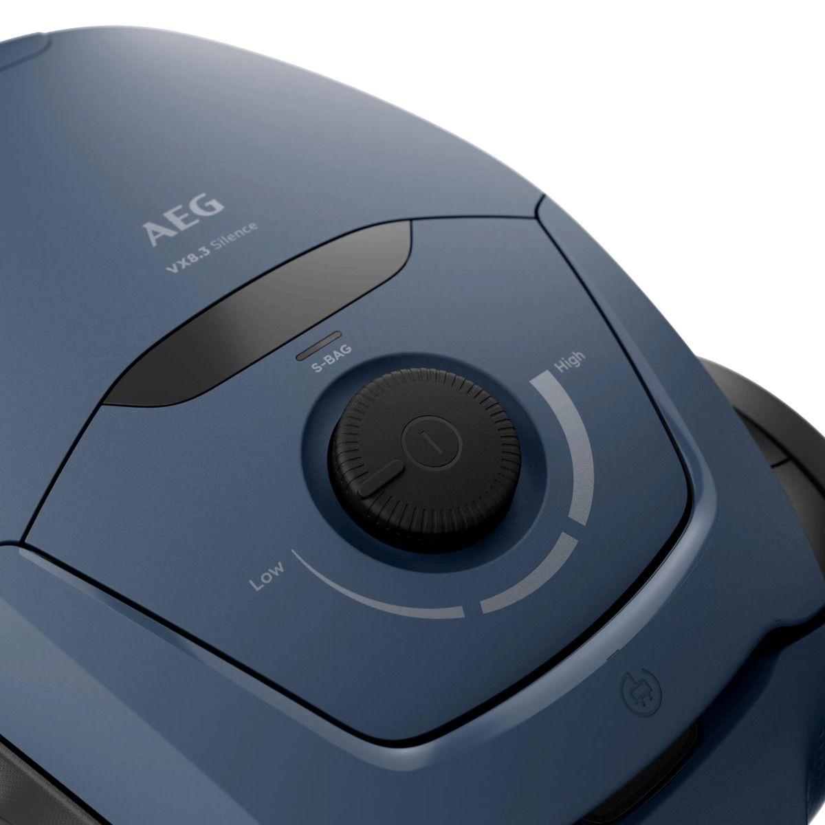 Aspirador com Saco AEG VX83-2DB (Altura 23,7 cm - 3,5 l - Tapete, piso duro, estofos - Azul), miniatura 11