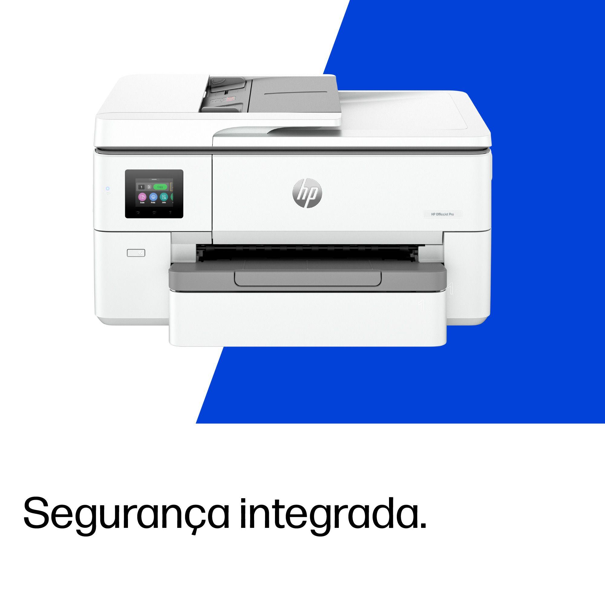 Impressora Multifunções HP OfficeJet Pro 9720e (A3 - Impressão a cores - 250 folhas - Cinzento), miniatura 10