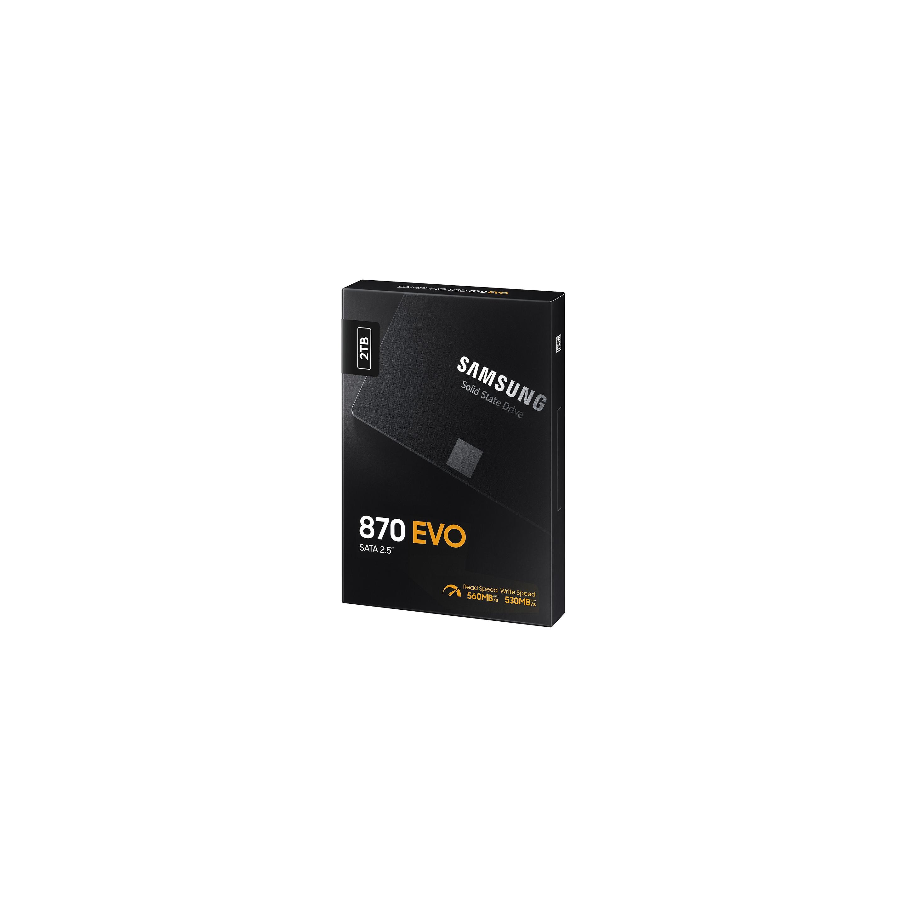 SSD SAMSUNG 870 EVO MZ-77E2T0B/EU (2 TB - 2.5" - Serial ATA III - Preto) — miniatura 8