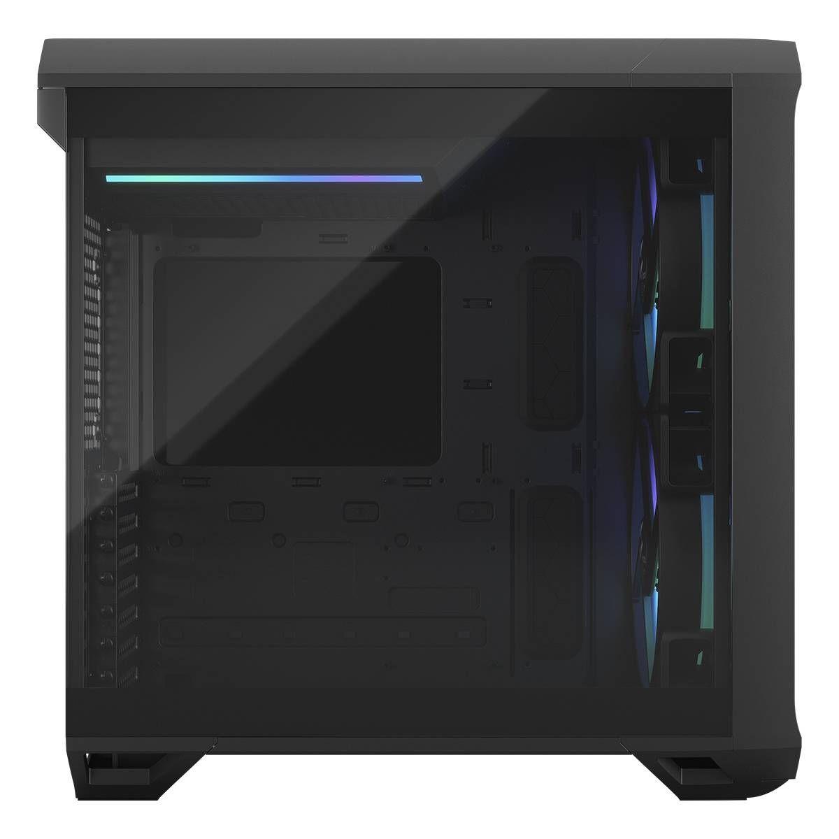Caixa PC FRACTAL DESIGN Torrent Compact RGB TG Light Tint (Torre - Aço, vidro temperado - 17,4 cm - Preto) — miniatura 5
