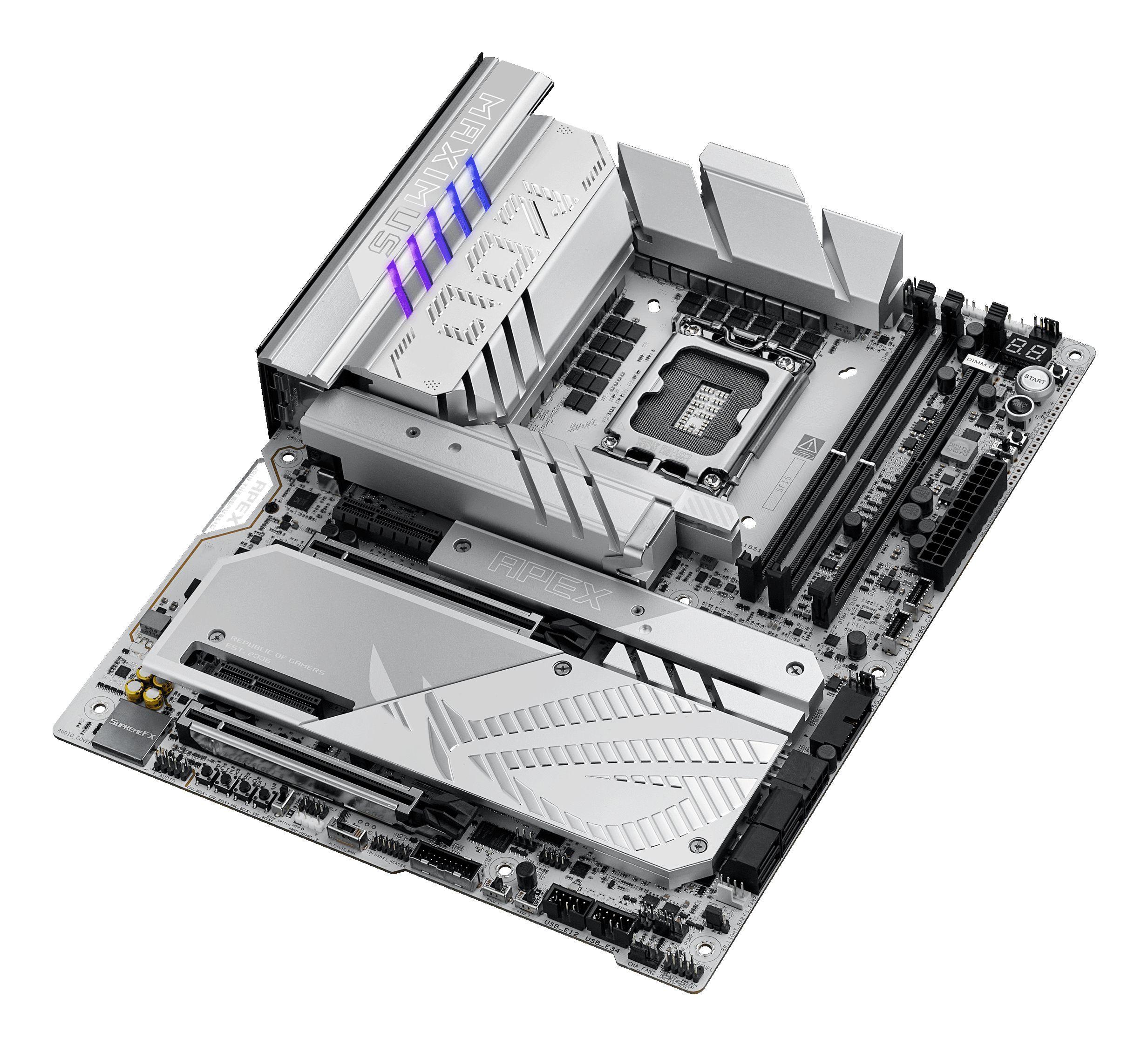 Motherboard ASUS ROG Maximus Z890 Apex (LGA 1851 (Socket V1) - Intel Core Ultra - ATX - Alumínio) — miniatura 7