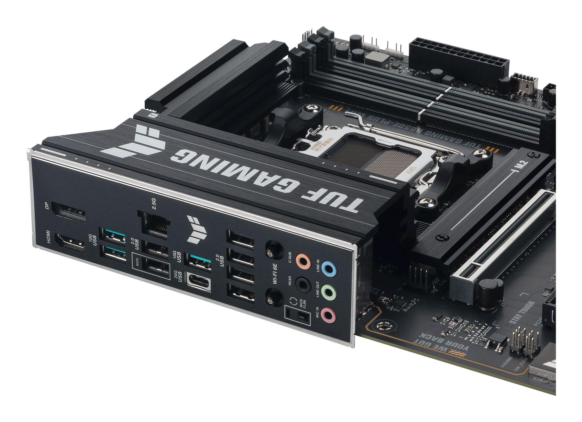 Motherboard ASUS TUF GAMING B650E-PLUS WIFI (AM5 - ATX - Duplo canal - Preto), miniatura 7