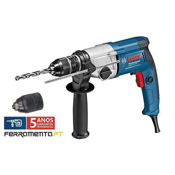 Berbequim com Fio BOSCH GBM 13-2 RE Professional (Azul, Preto e Cinzento), miniatura 2