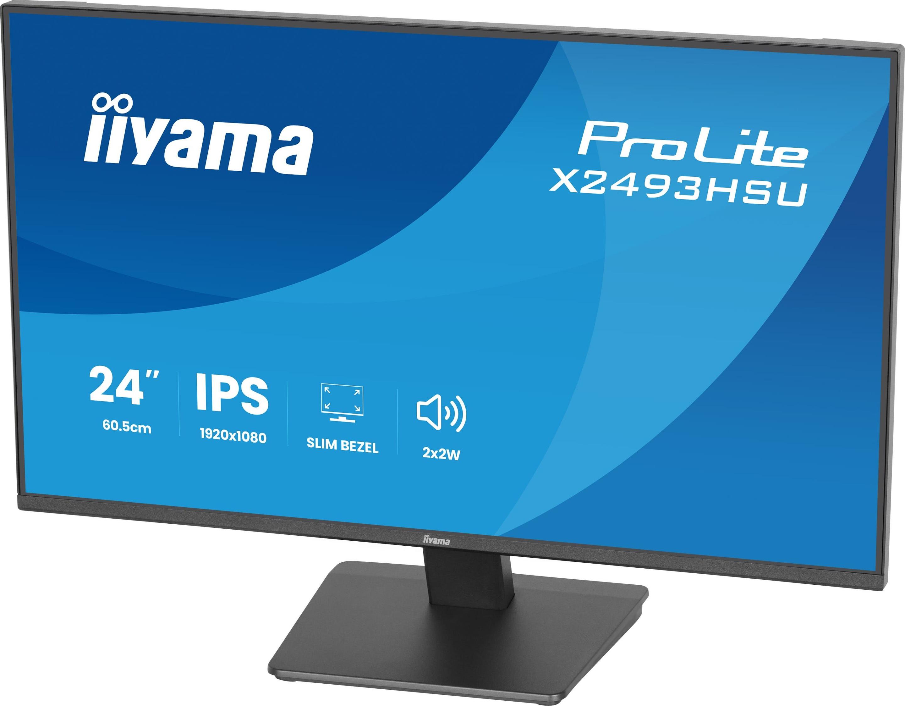 Monitor IIYAMA ProLite X2493HSU-B1 (23,8" - IPS - 120 Hz - Preto) — miniatura 5