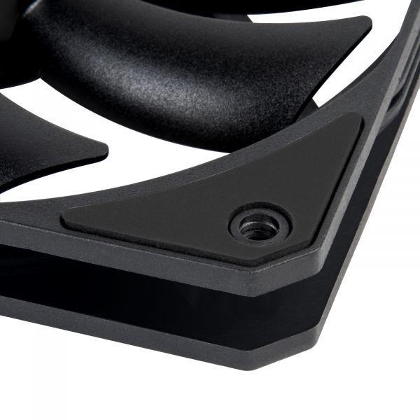 Ventoinha para Caixa de Computador SILVERSTONE SST-AS120B (Plástico - 3,84 W - Preto) — miniatura 2