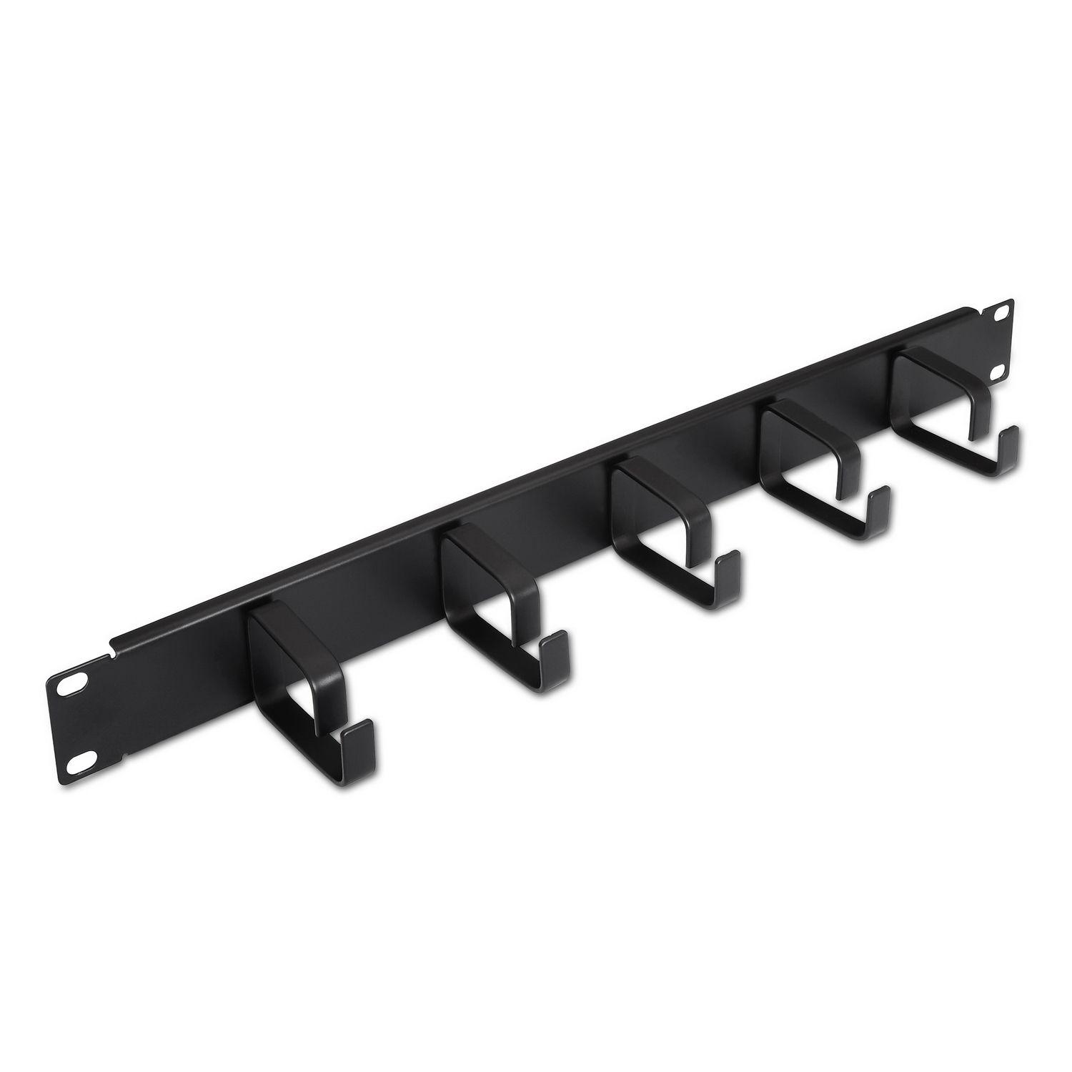 Organizador de Cabos AISENS A141-0309 (19" - 1U - Preto)