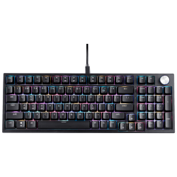 Conjunto de Teclado e Rato GEMBIRD KBS-ECLIPSE-M500-PT (Português - Tesoura - Tamanho completo - Cinzento) — miniatura 3