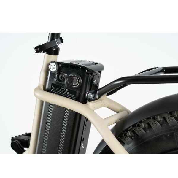 Bicicleta Elétrica NILOX X9 PLUS 20X4P (250 W - 20" - Preto e Areia) — miniatura 3