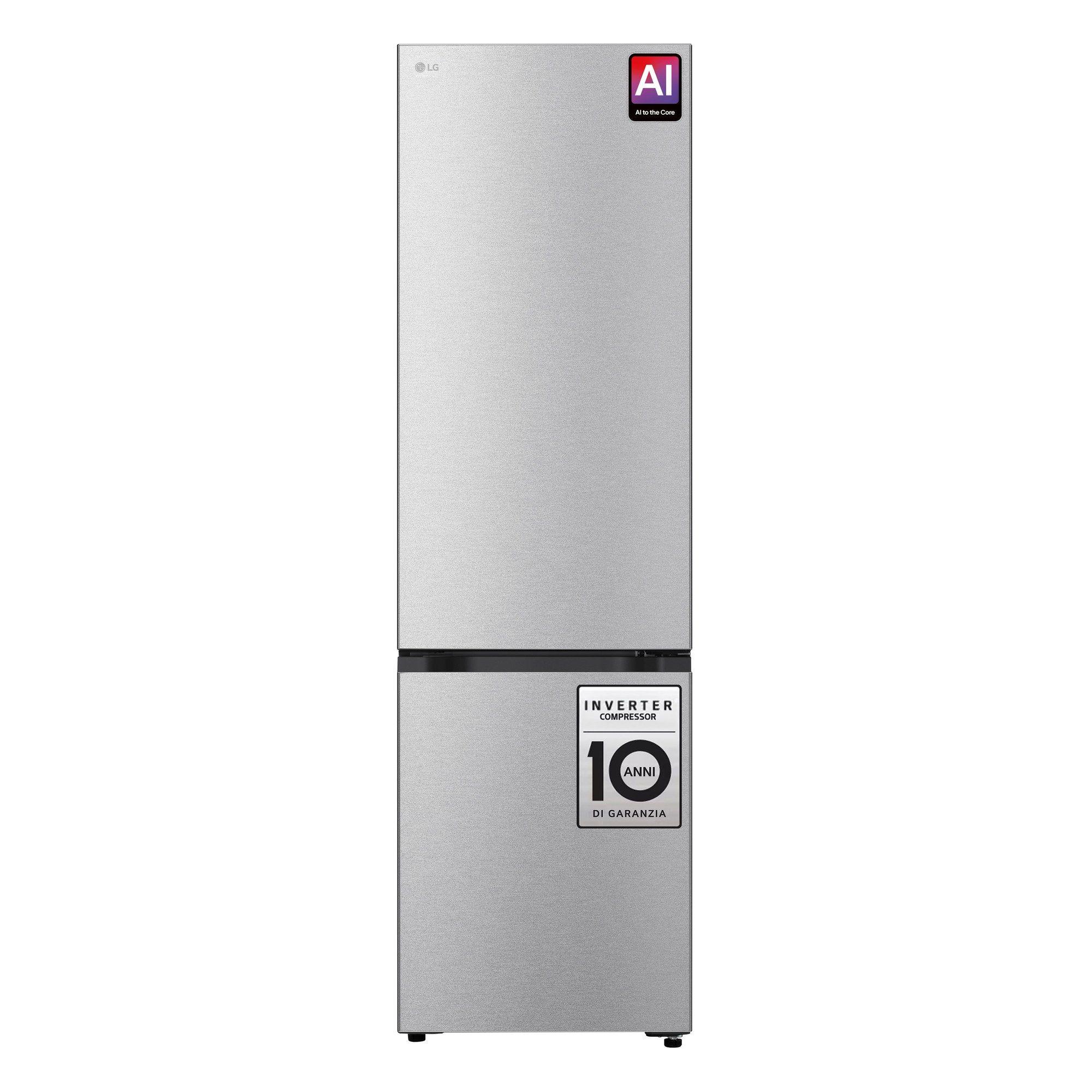 Frigorífico Combinado Independente LG GBBS726CMB (375 L - 203x59,7x67,4 cm - 203 cm - Prateado) — miniatura 2