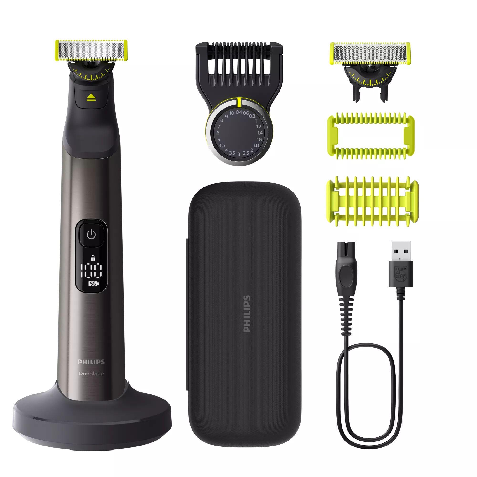 Máquina de Barbear PHILIPS OneBlade Pro 360 QP6652/61 (Cromado)