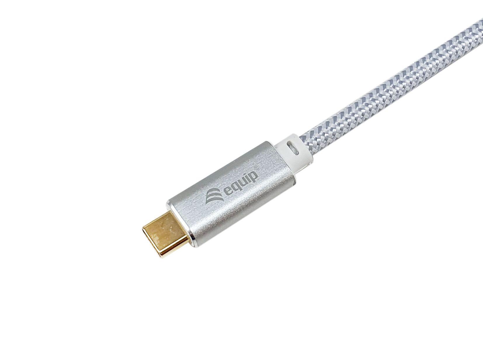 Cabo USB-C EQUIP 128360 (3 m - USB C - Branco) — miniatura 3