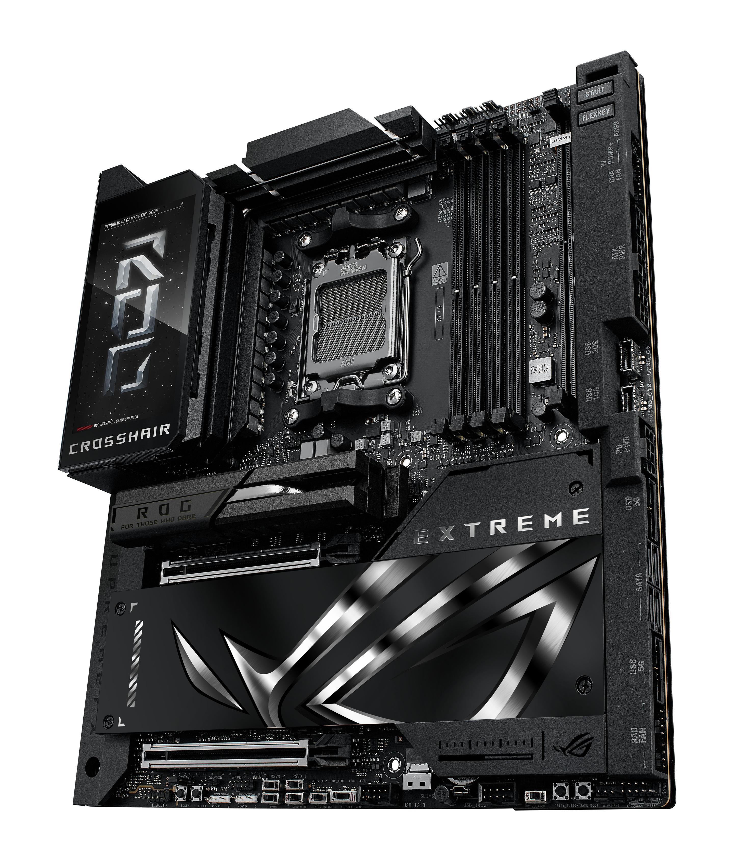 Motherboard ASUS ROG CROSSHAIR X870E EXTREME (AM5 - EATX - Duplo canal - Preto), miniatura 6