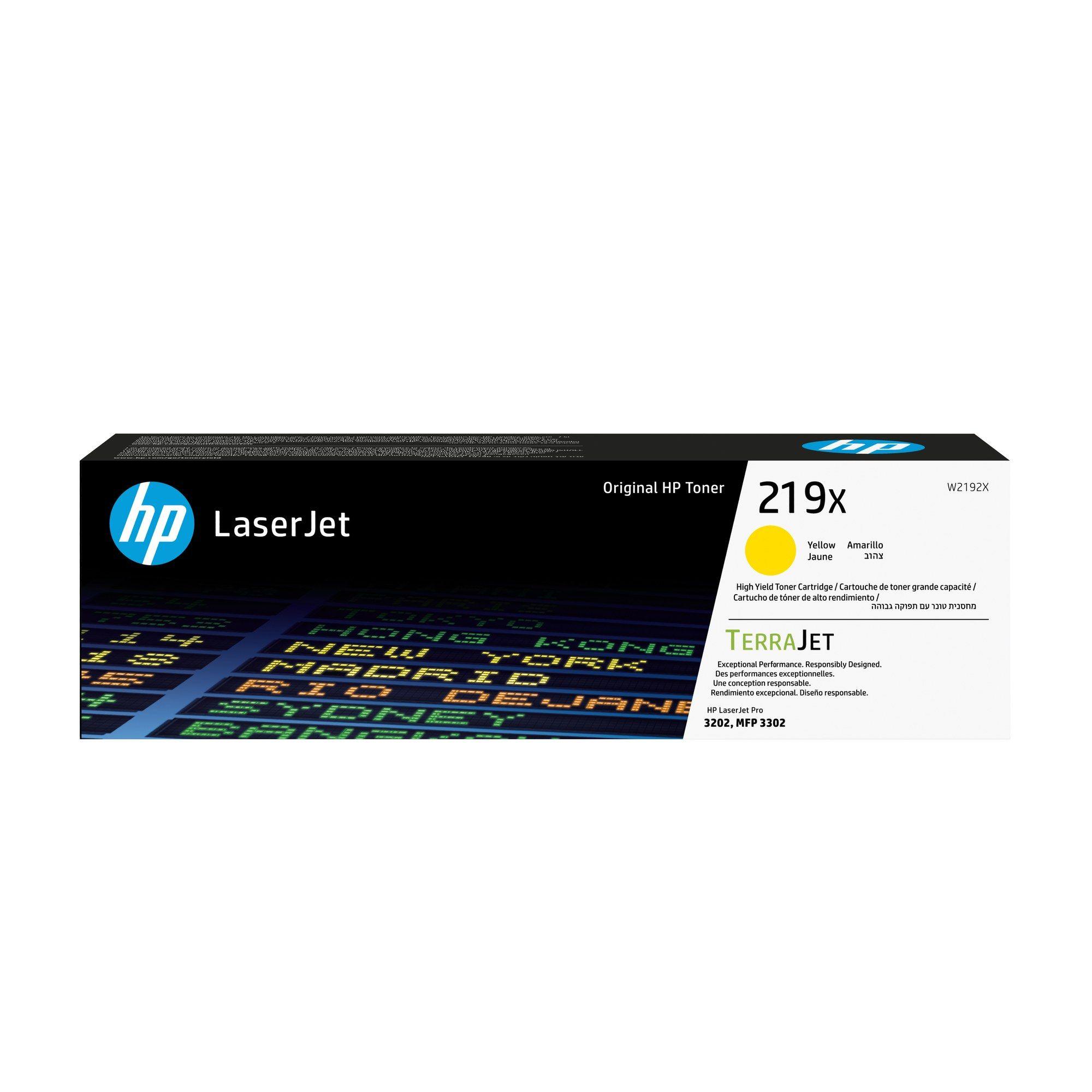 Toner HP W2192X (0 páginas - Amarelo)