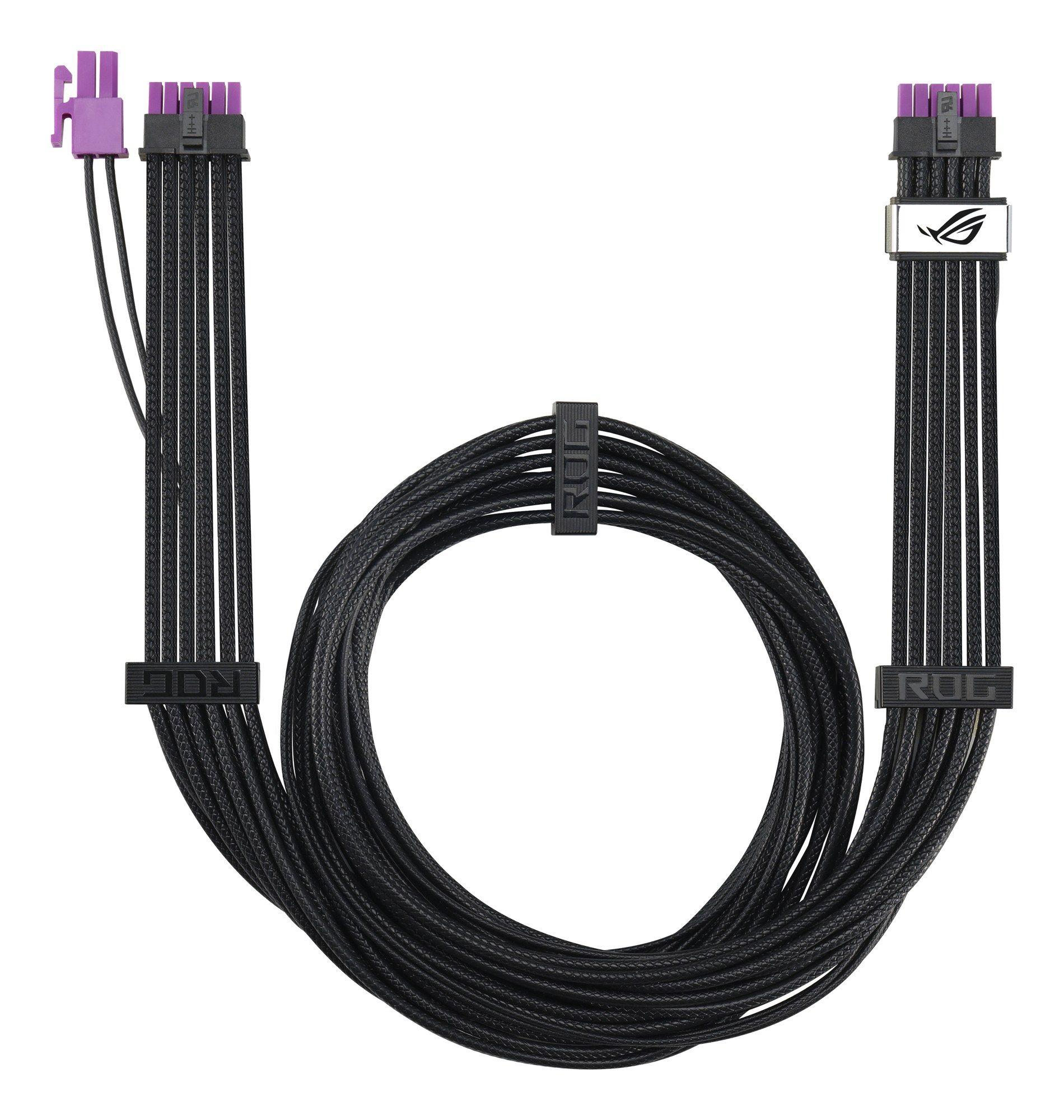 Cabo de Alimentação Interno ASUS ROG-EQUALIZER (PCI-E 16 pinos - 0,75 m - Preto)