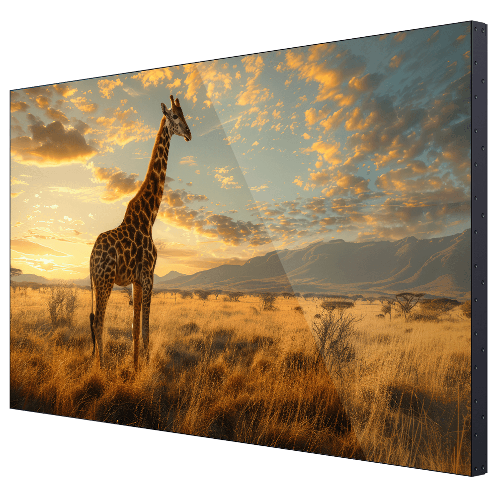 Monitor Videowall HIKVISION DS-D2065UL-0AU (65" - 4K - 500 nit - Moldura 3,5 mm - 24/7 - Horizontal)