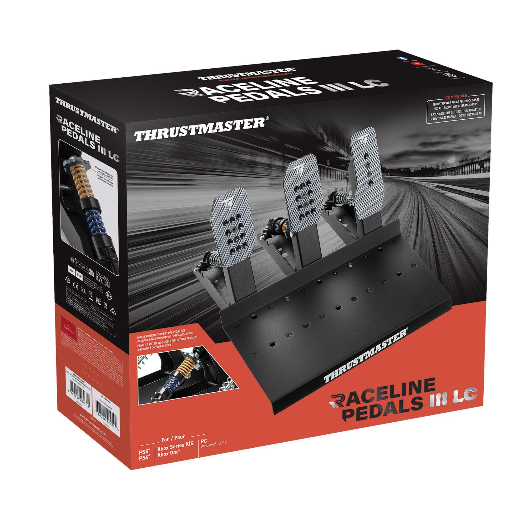 Pedais THRUSTMASTER Raceline Pedals III LC (PlayStation - Com fios - Preto) — miniatura 8