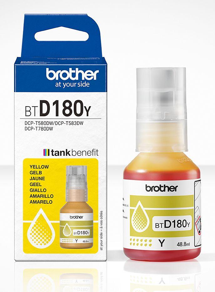 Recarga de Tinta BROTHER BTD180Y (5000 páginas - Amarelo), miniatura 4