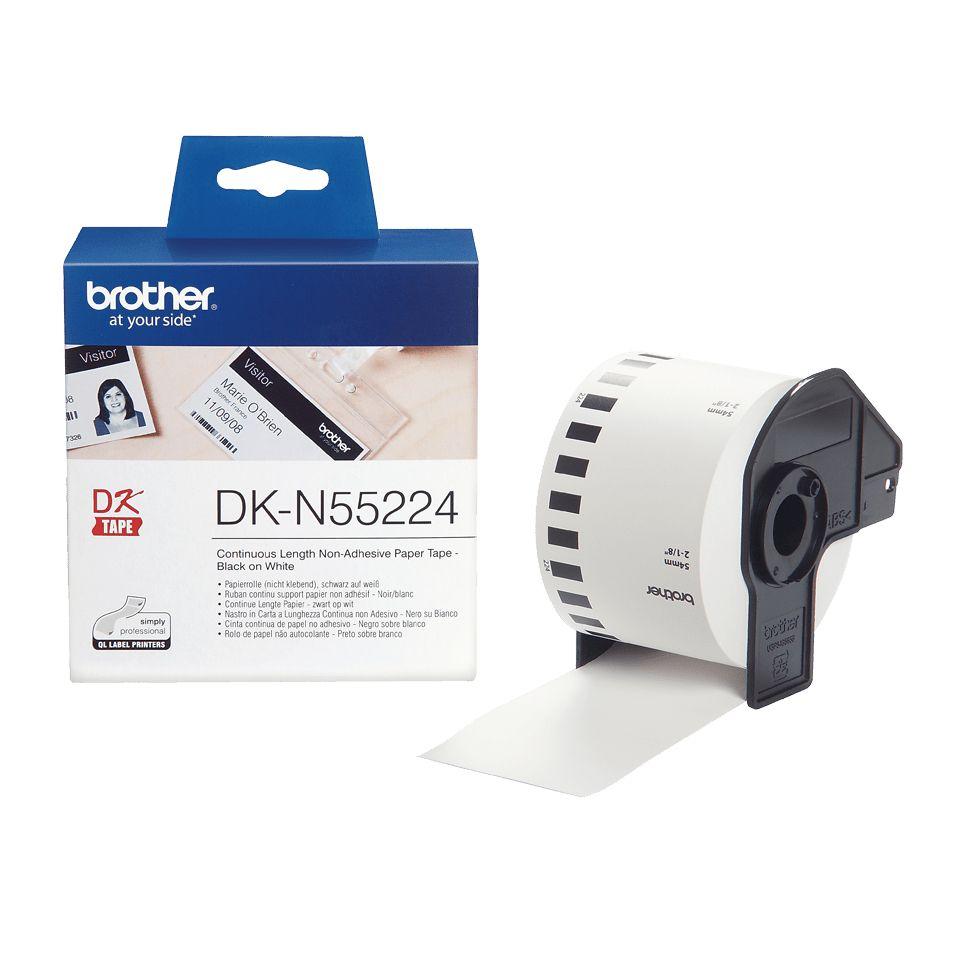 Rolo de Papel Contínuo BROTHER DK-N55224 (Branco)