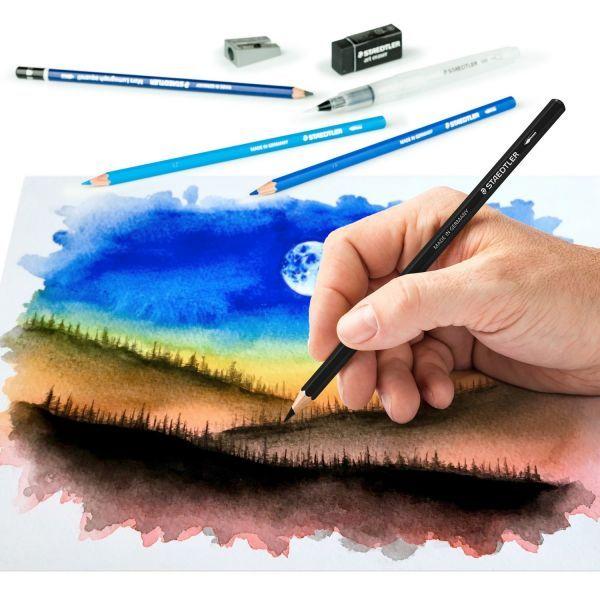 Conjunto de Lápis de Aguarela STAEDTLER 146 10C (18 Peças), miniatura 3