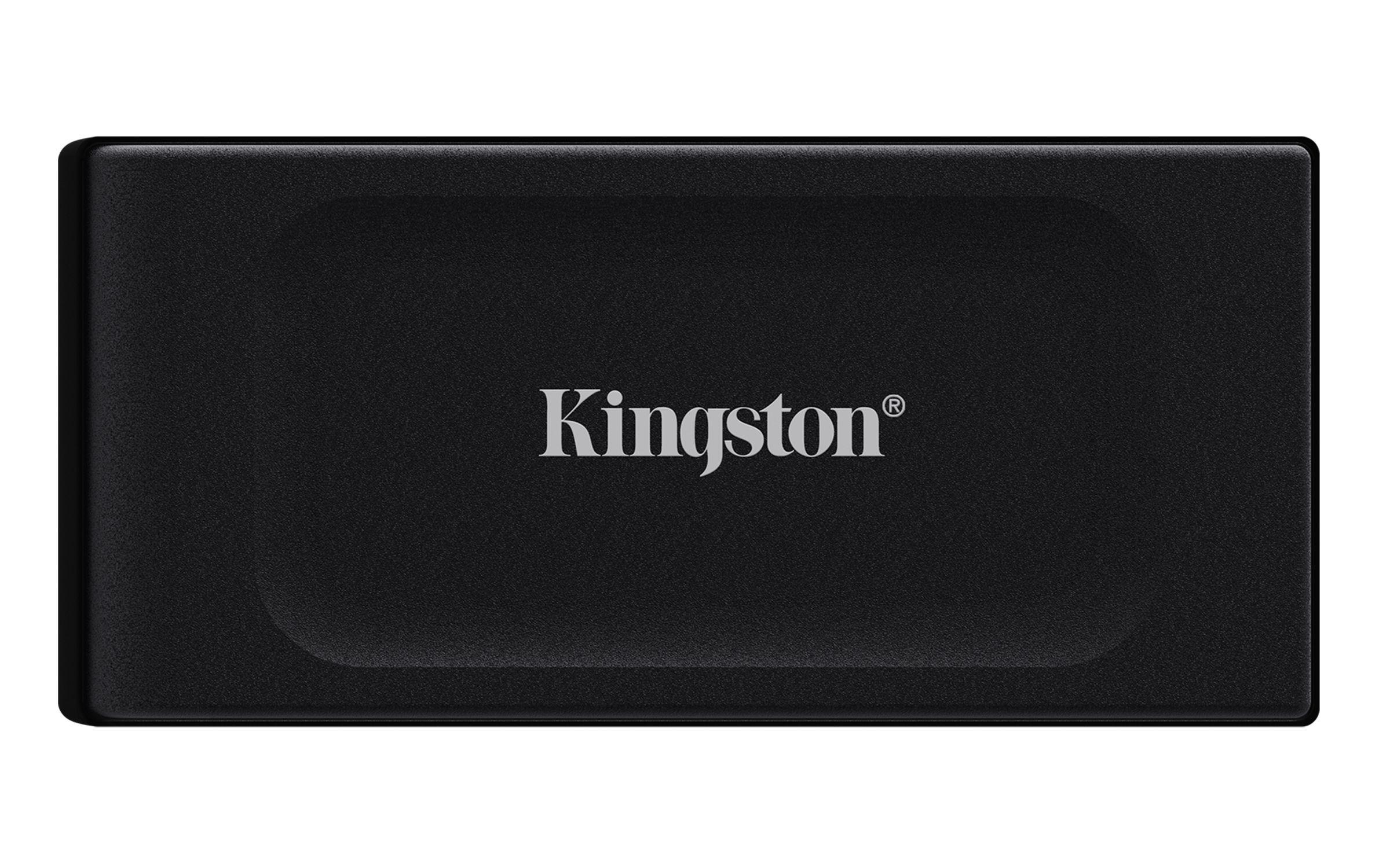 SSD Externo KINGSTON XS1000 (2 TB - USB 3.2 Type-C - USB Type-C - Preto)