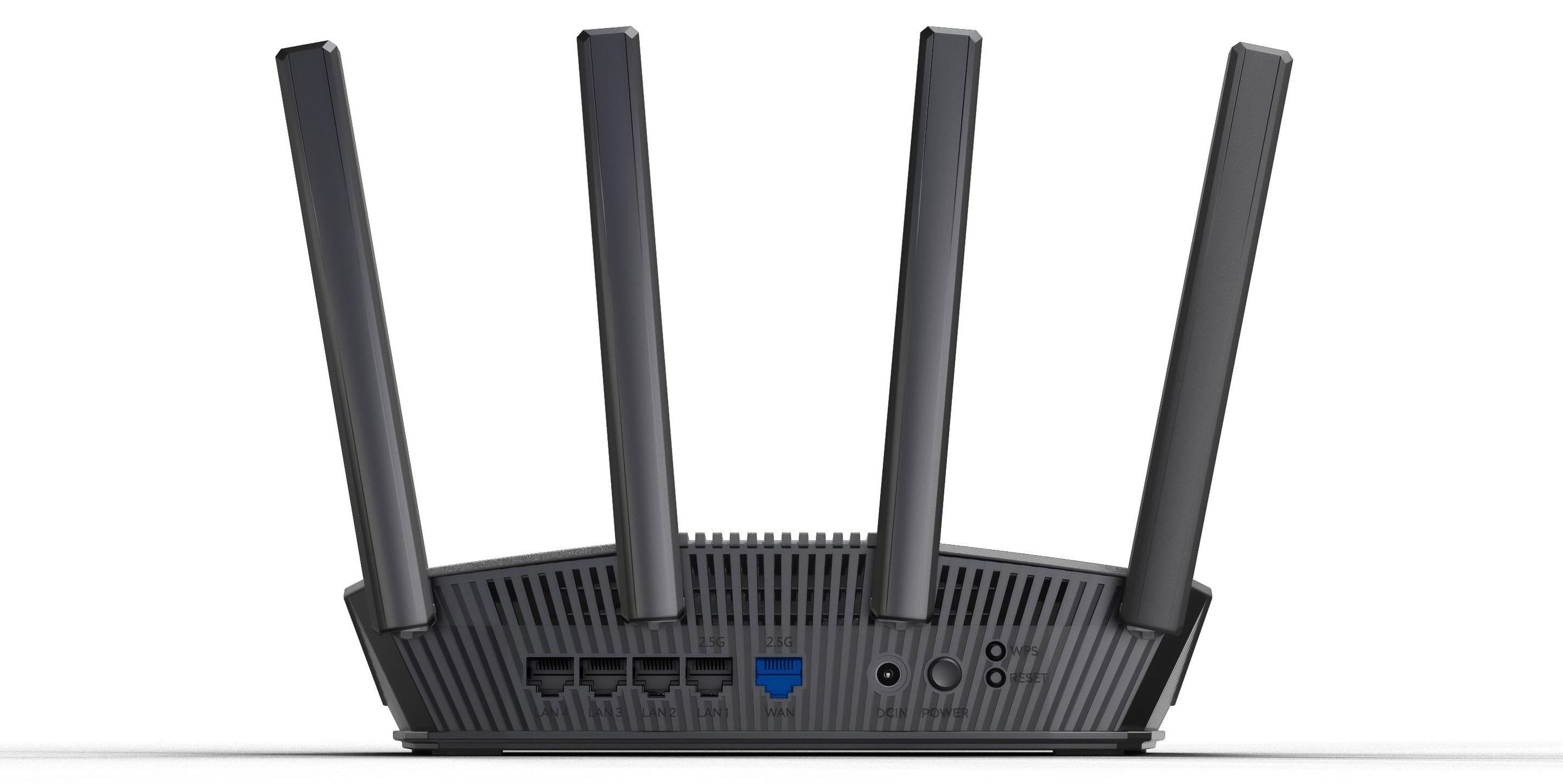 Router ASUS RT-BE59 (Wi-Fi 7 - 5000 Mbit/s - Dual-band - Preto)