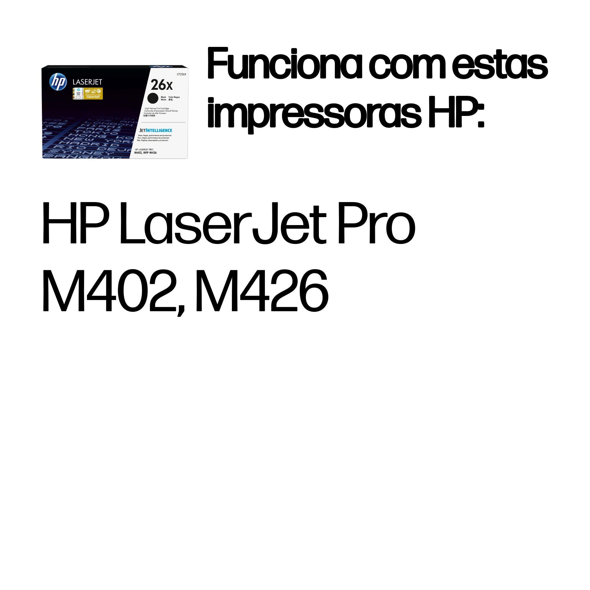 Toner HP 26X CF226X (9000 páginas - Preto), miniatura 2
