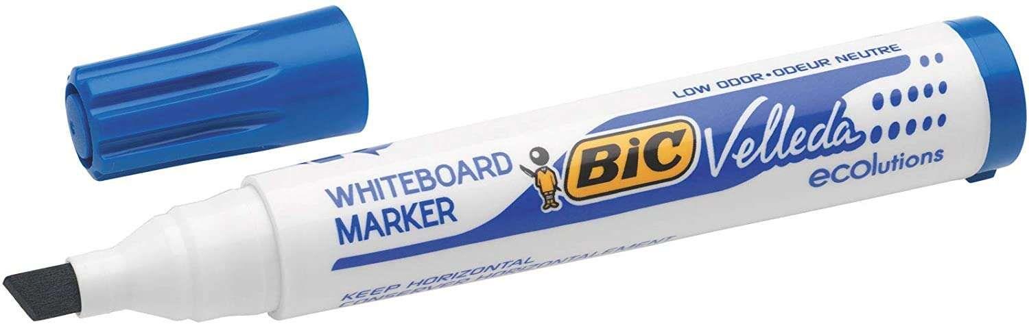 Marcador para Quadro Branco BIC Velleda 1751 ECOlutions (Azul)