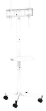Suporte de Chão para TV GEMBIRD TVS-55T-03-W (32"-55" - VESA 400 x 400 mm - Branco)