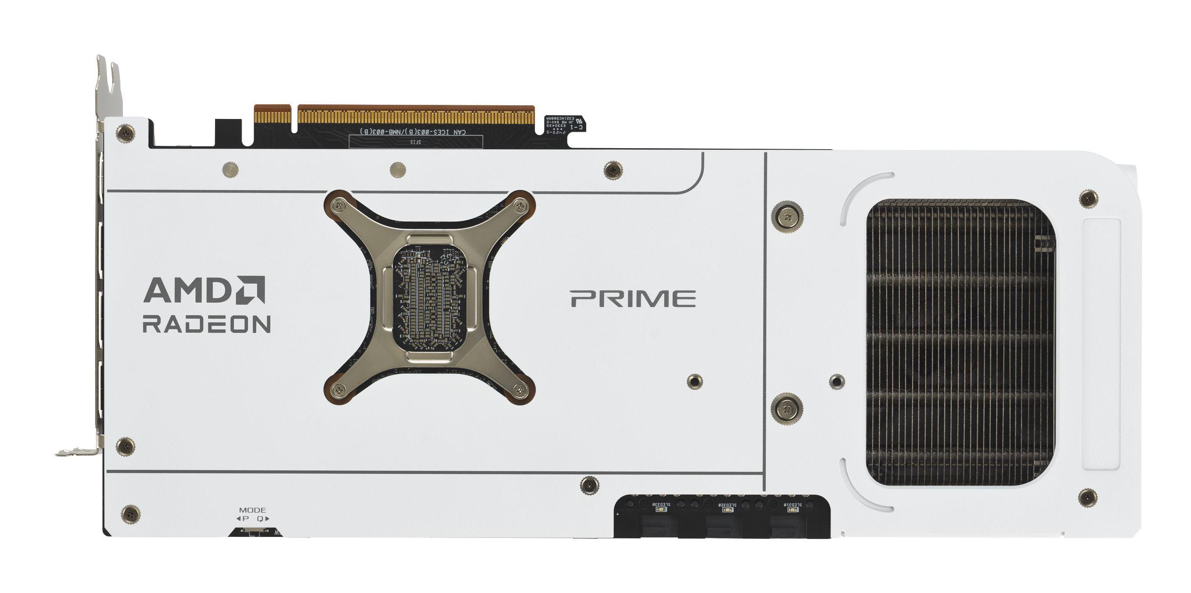 Placa Gráfica ASUS PRIME RX9070XT-O16G-WHITE (Radeon RX 9070 XT - 20 Gbit/s - 16 GB - Branco), miniatura 9