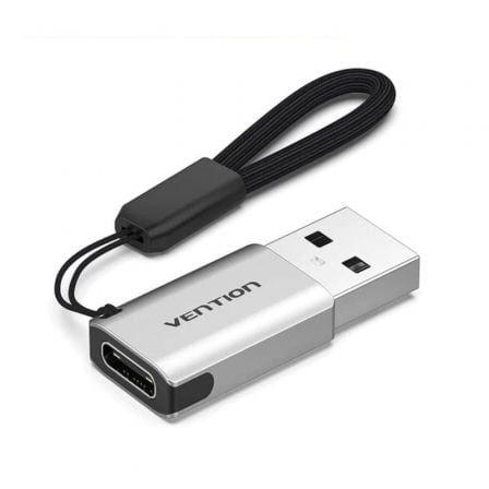Adaptador USB 3.0 VENTION CDPH0 (USB-C - USB-A - Cinzento)