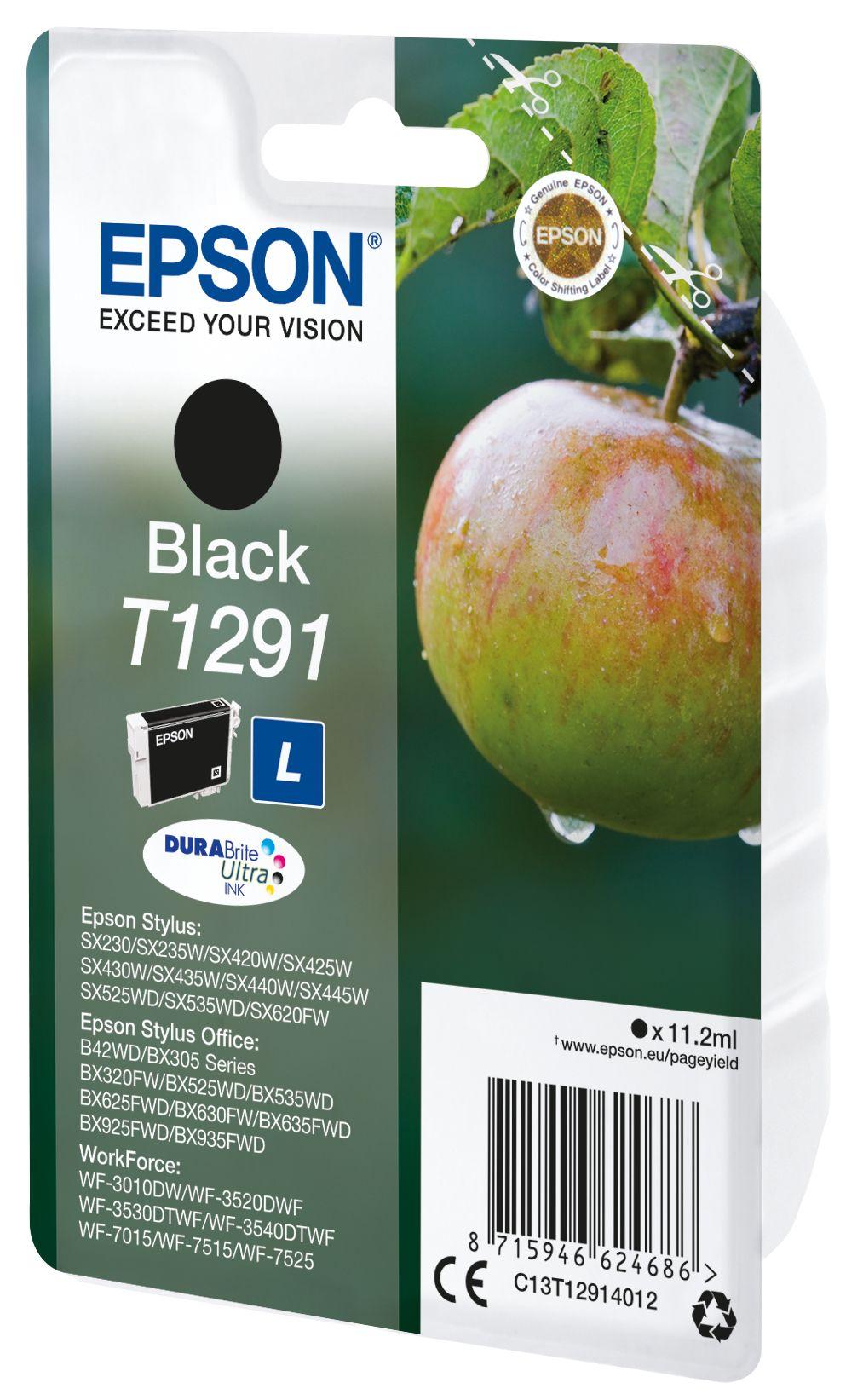 Tinteiro EPSON T1291 (385 páginas - Preto)